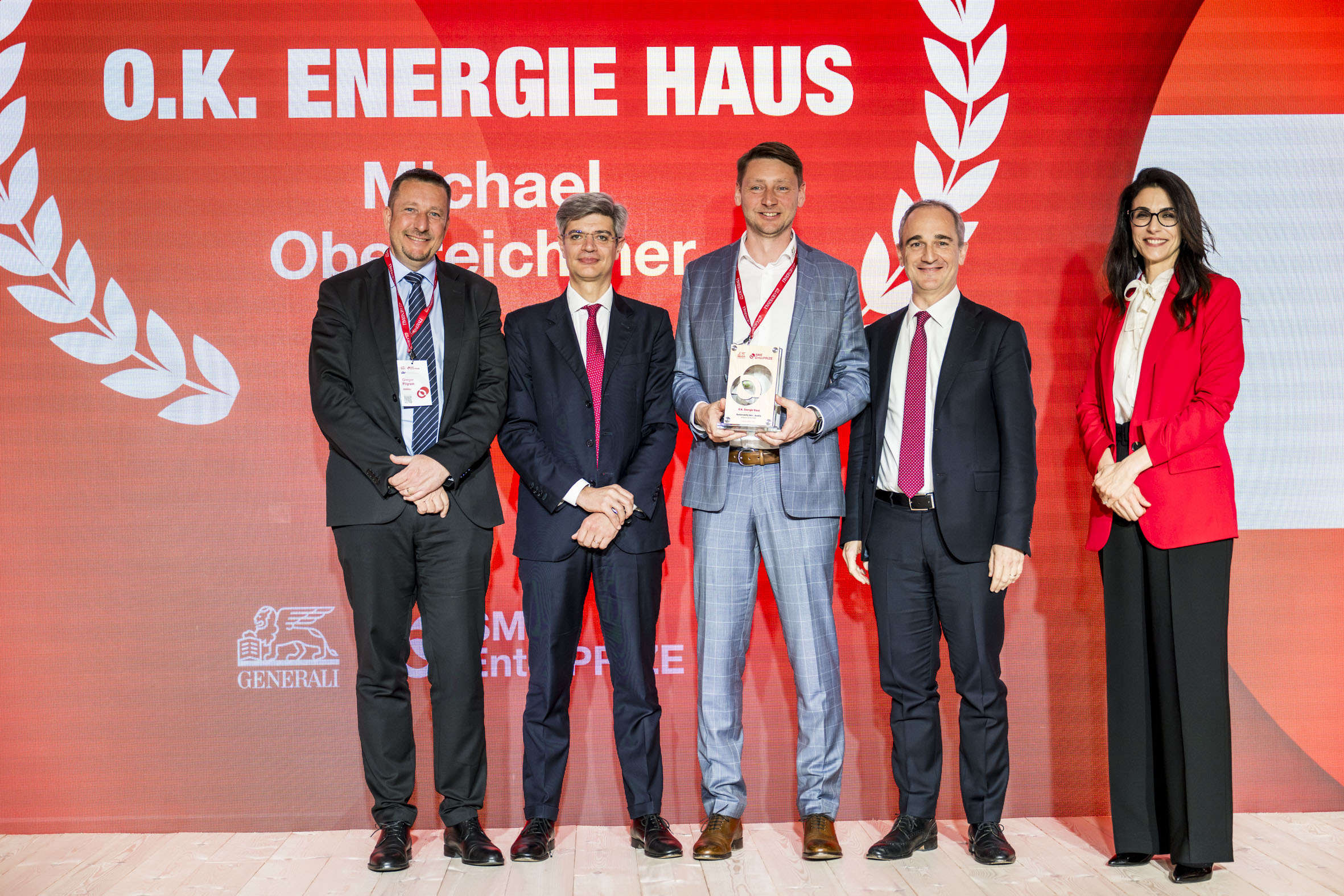 Gregor Pilgram, Marco Sesana, Michael Oberfeichtner, Giulio Terzariol und Lucia Silva © Frederik Beyens