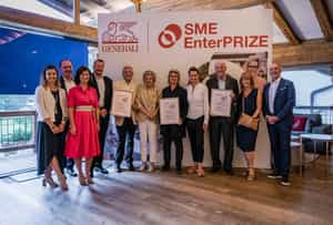 Die Gewinner_innen des Generali SME EnterPRIZE. © Stefan Adelsberger