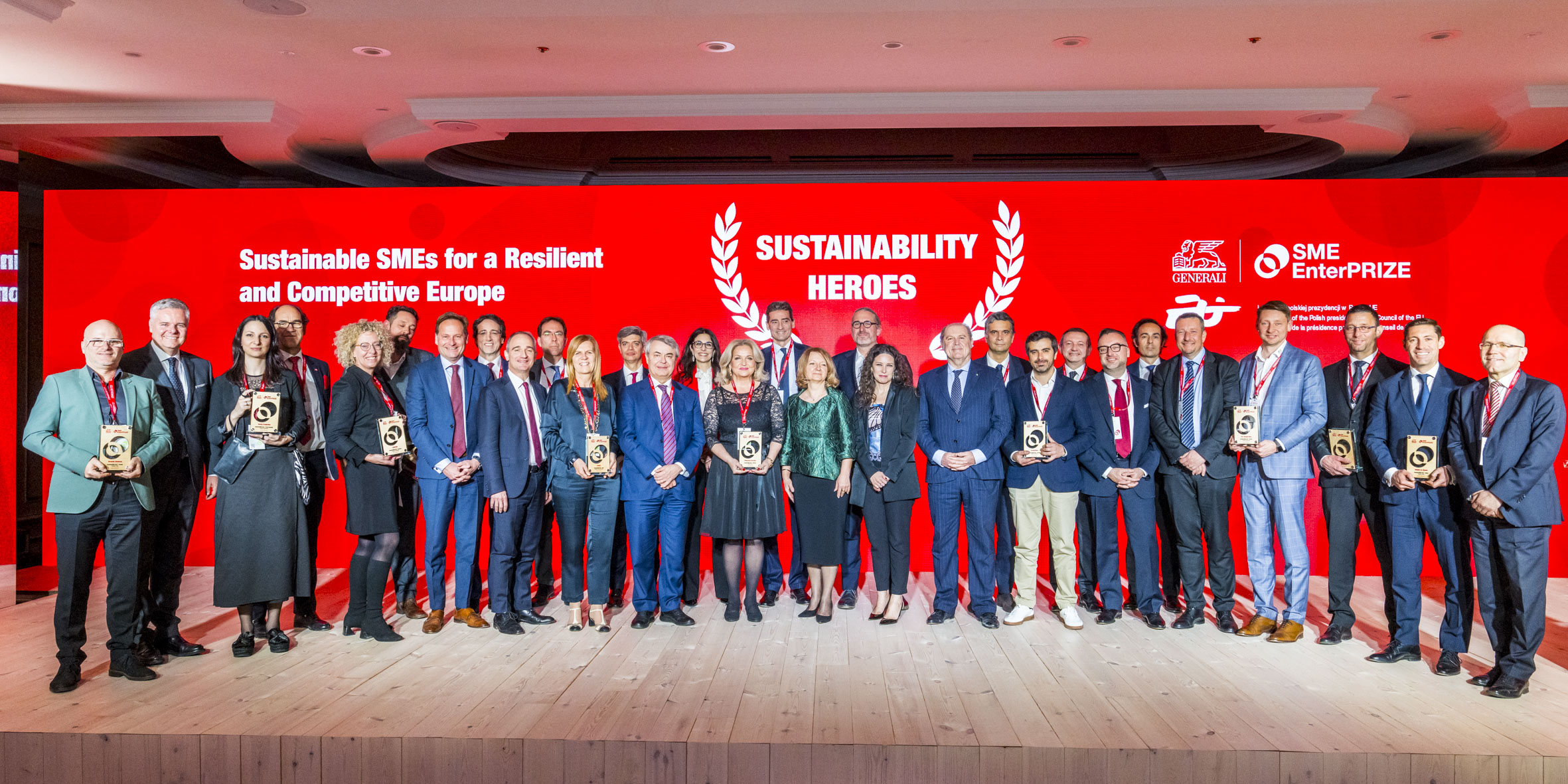 Die SME EnterPRIZE Heroes der vierten Generation © Frederik Beyens