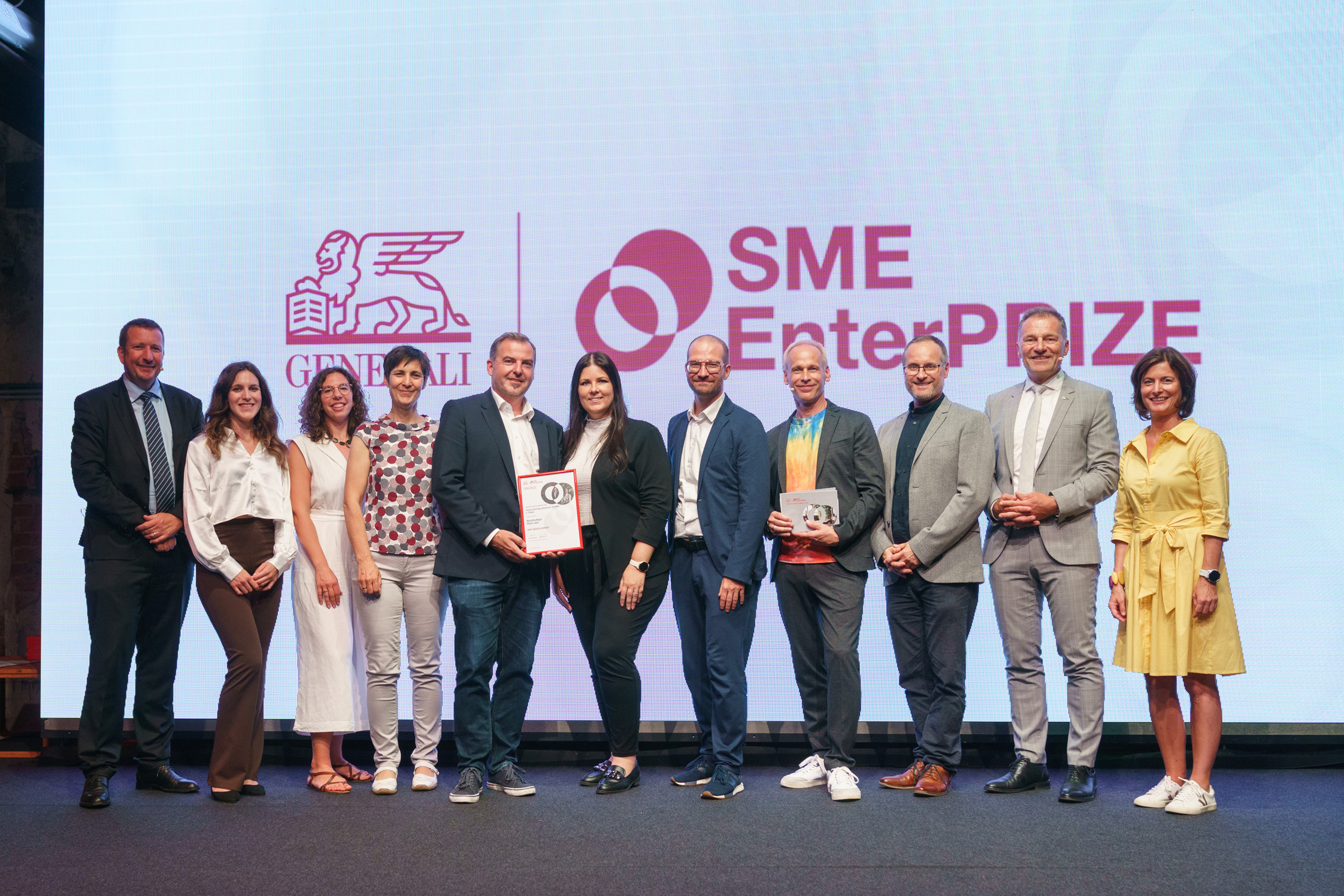 Plätze ein bis drei in der Kategorie „Start-up" ©Martina Draper