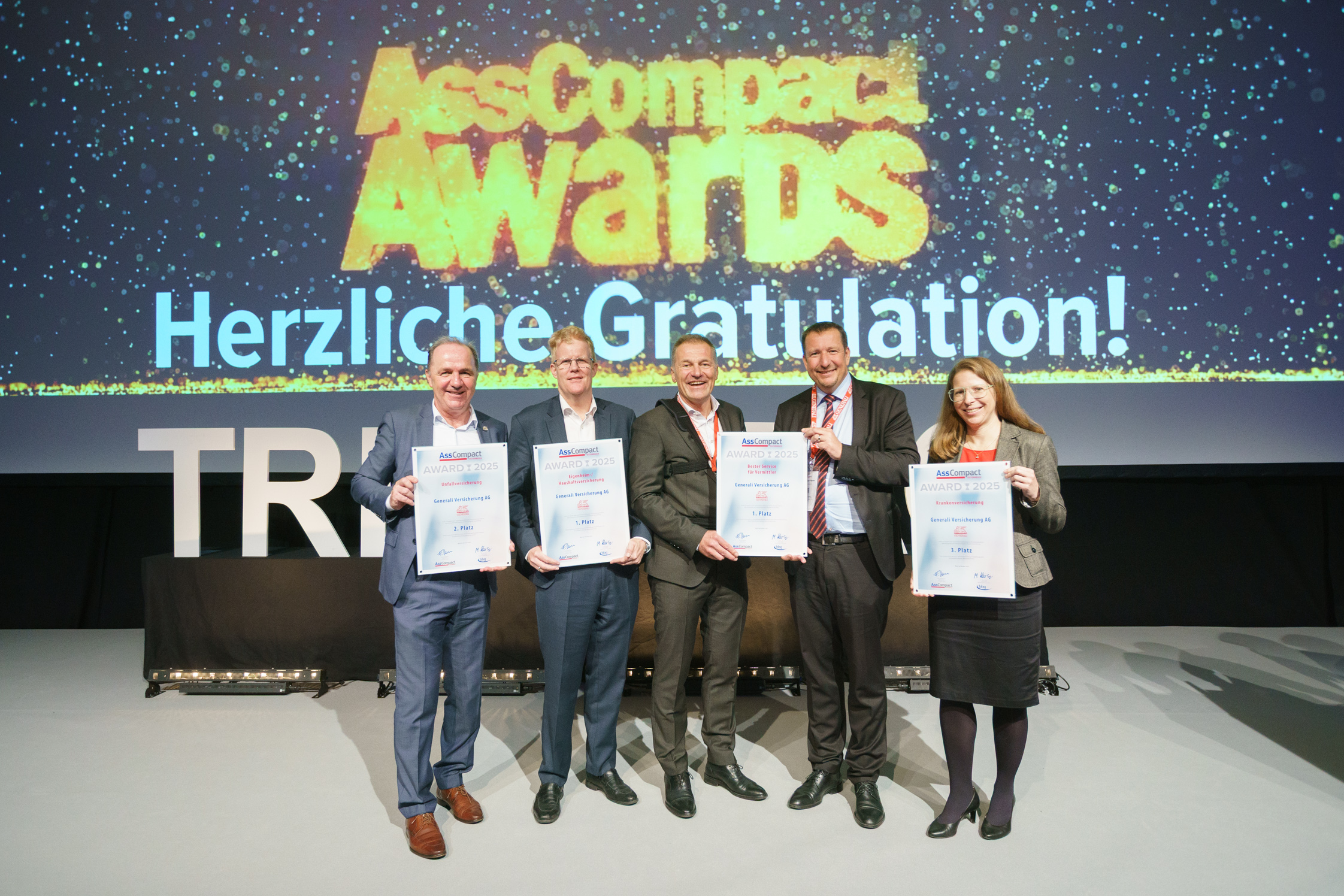 Zwei Siege und zwei weitere Podestplätze unterstreichen die bedeutende Rolle der Generali am österreichischen Versicherungsmarkt. © Martina Draper/Generali