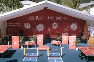 Der Kids Corner beim Generali Open in Kitzbühel © Mia Knoll