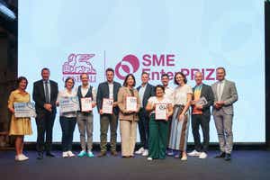 Plätze ein bis drei in der Kategorie „Nachhaltiges Geschäftsmodell" ©Martina Draper