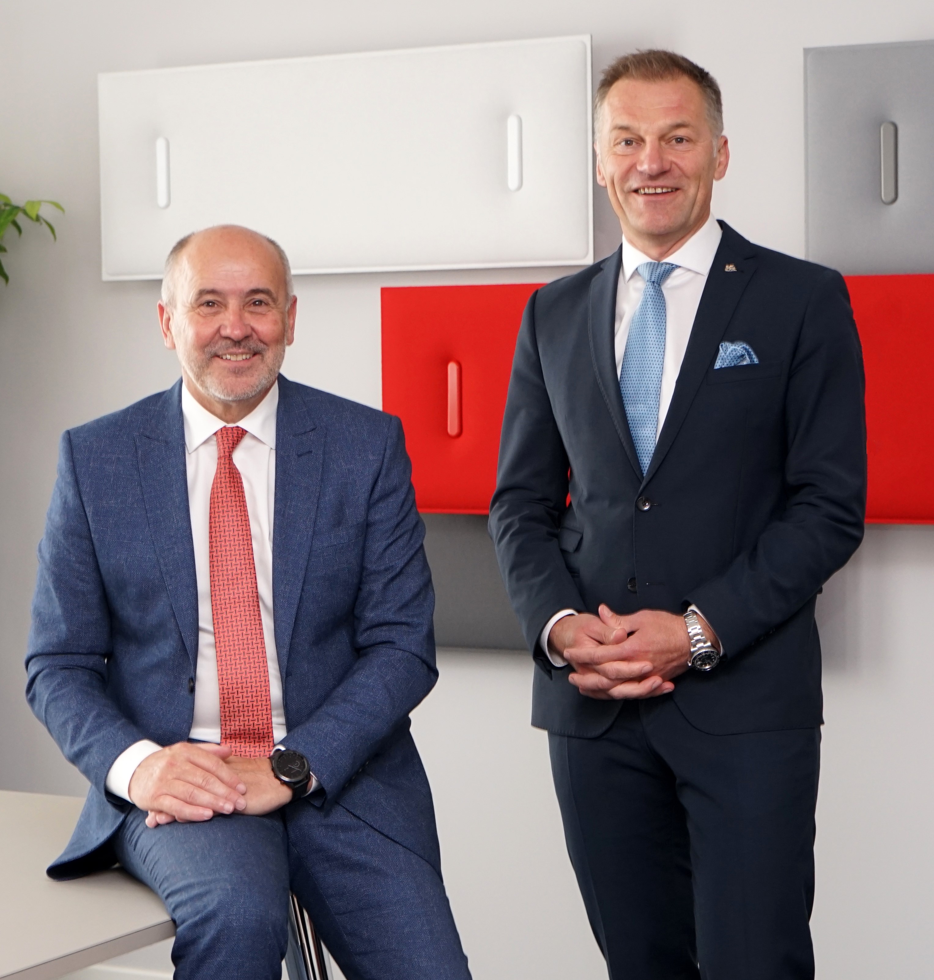 Arno Schuchter mit Reinhard Pohn © Astrid Weiss