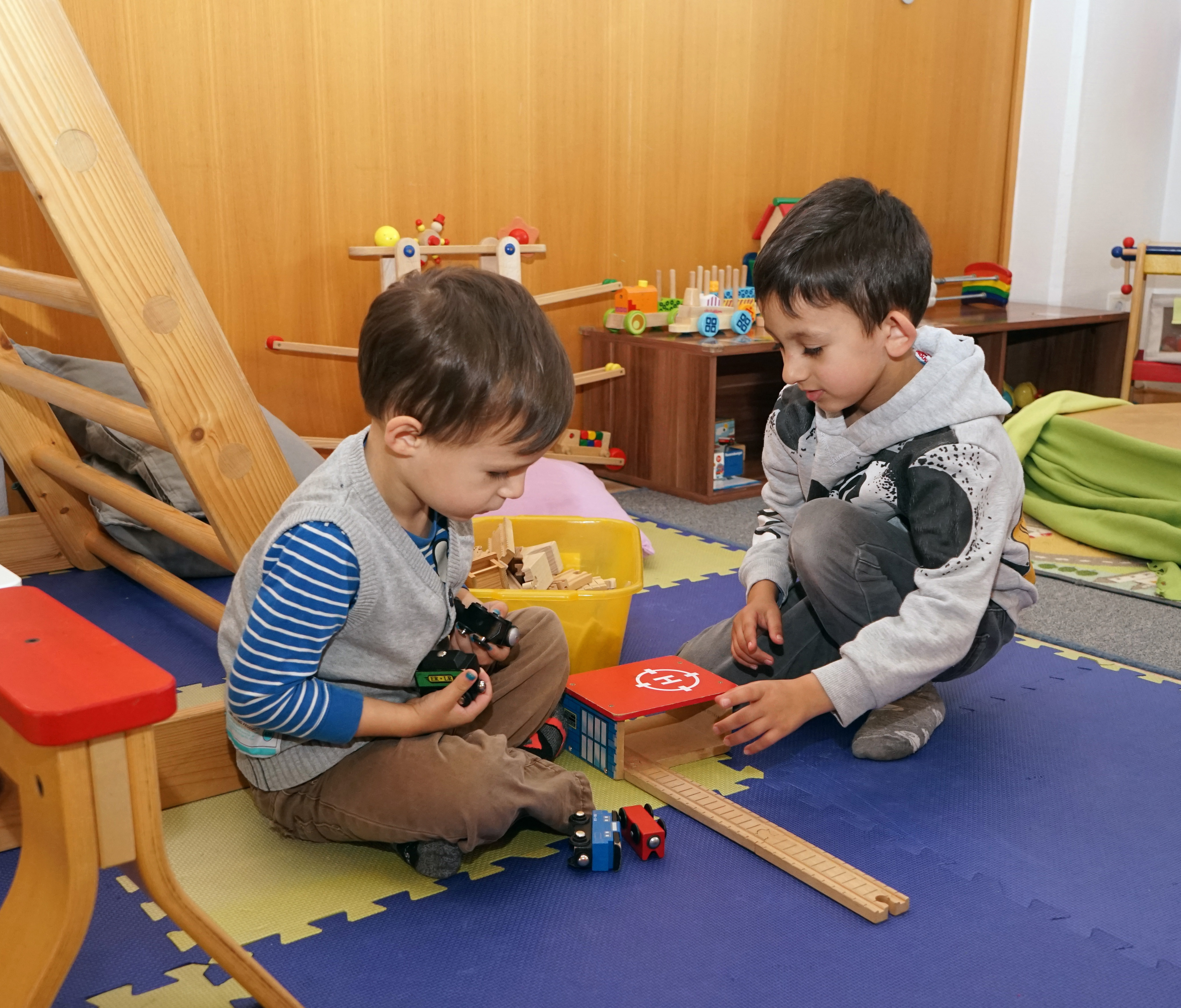 In den Eltern-Kind Workshops wird die persönliche Entwicklung der Kinder gefördert. ©Generali/Kaltenreiner